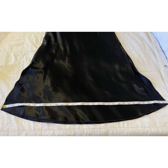 Arket Black Satin Midi Skirt - Picture 13 of 15